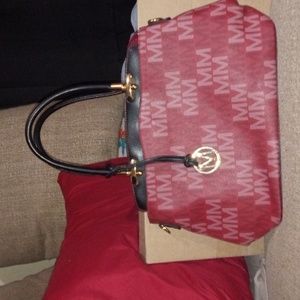 MFK Collection by mia k handbag and wristlet